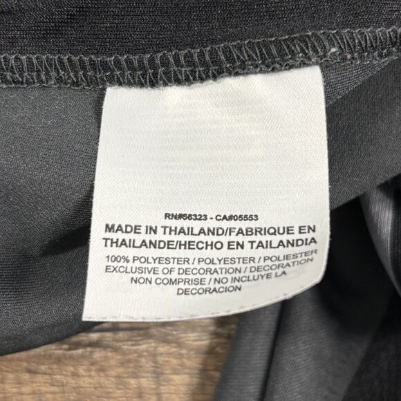 Nike Pants Mens Medium Gray Straight Leg Sweatpants Track Drawstring Swoosh - Picture 11 of 12